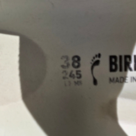 Birkenstock Arizona EVA Women's 38 US Sz 7 - 7.5 WHITE CREAM Sandals - Picture 6 of 6